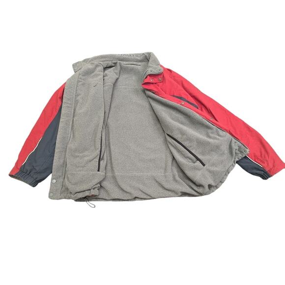 Nautica Red & Navy Reversible Winter Jacket NX2000 Size Medium - Picture 3 of 10